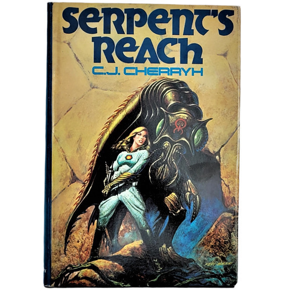 Vintage Serpent's Reach, C.J. Cherryh Science Fiction Young Adult Hardcover Book - Picture 1 of 10